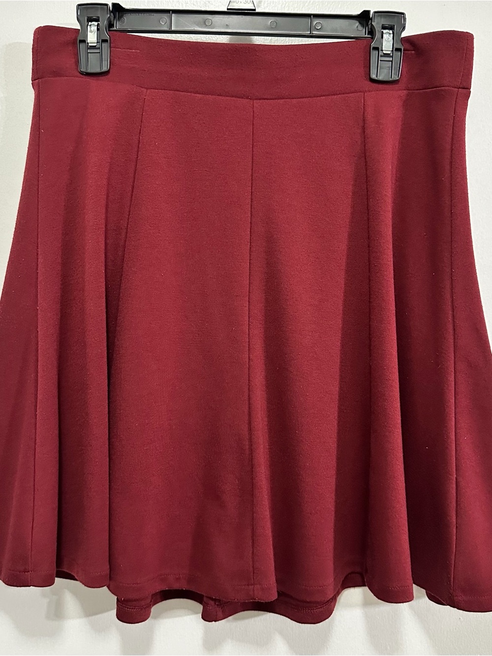 Women's Wine Red A-Line Skirt- Old Navy Sz: M